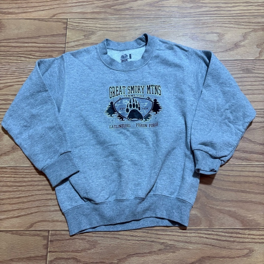 Great Smoky Mountains Sweatshirt Youth 10/12